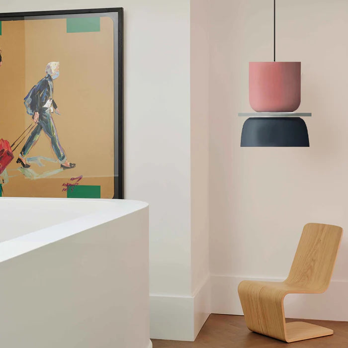 Lampe Suspendue Nordique Dulcy | Éclairage Color Block Moderne