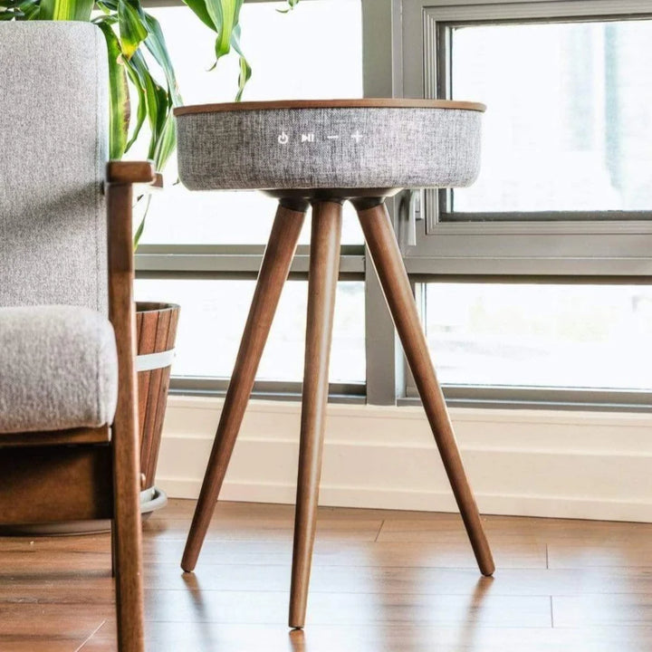 Table d'Enceintes Bluetooth avec Chargement Sans Fil