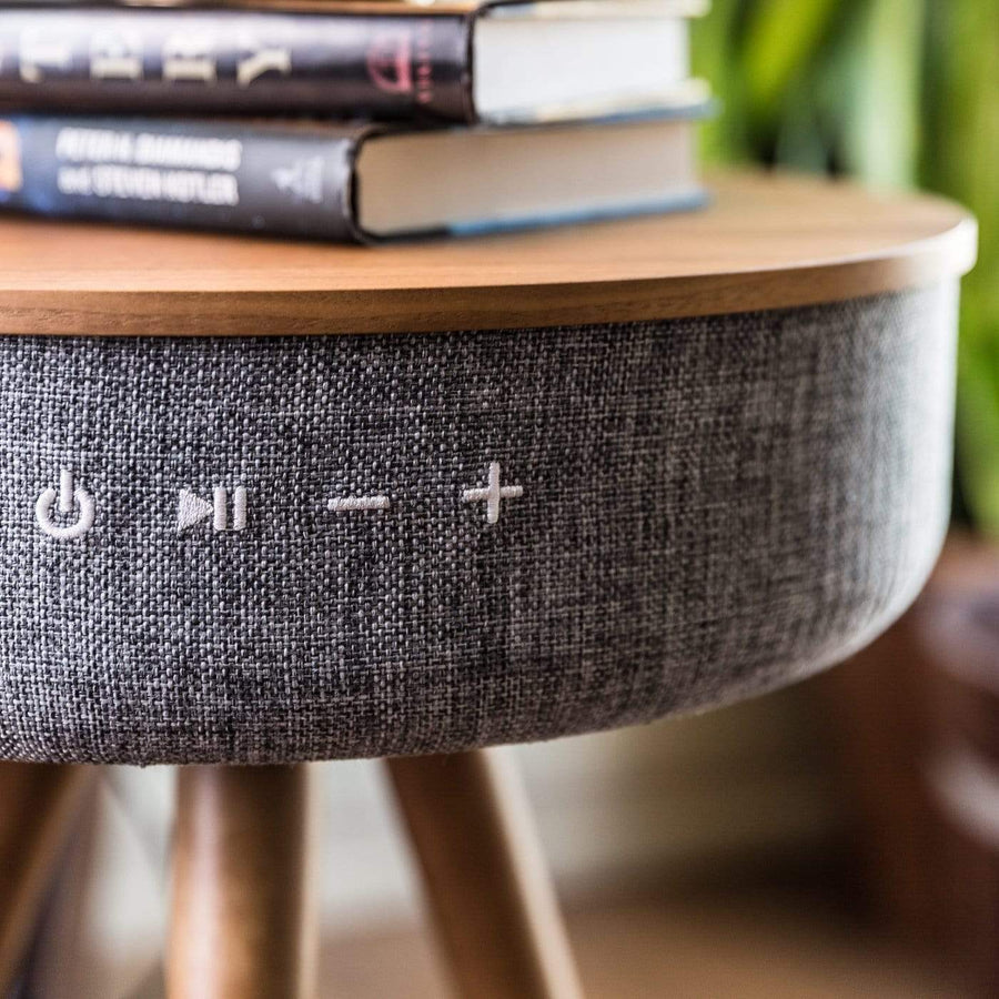 Table d'Enceintes Bluetooth avec Chargement Sans Fil