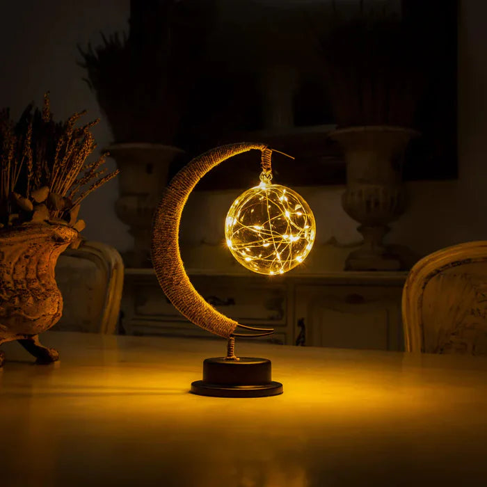 Lampe Lune Enchantée | Éclairage Magique et Décoratif
