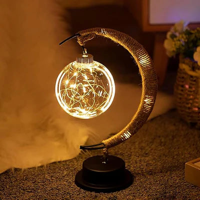Lampe Lune Enchantée | Éclairage Magique et Décoratif