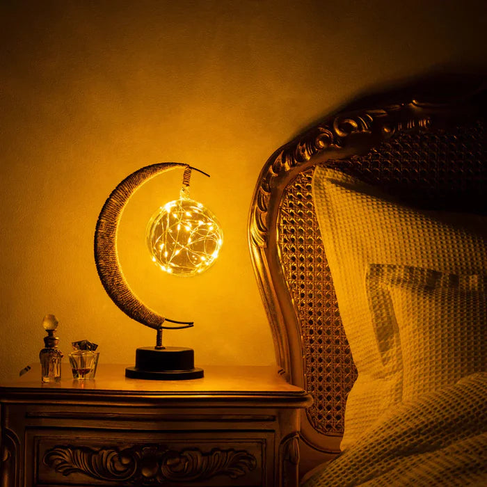 Lampe Lune Enchantée | Éclairage Magique et Décoratif