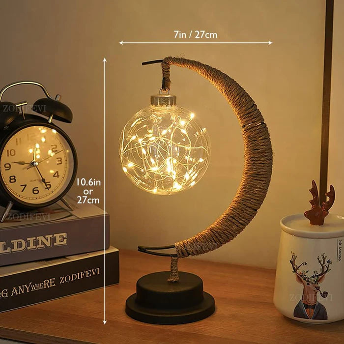 Lampe Lune Enchantée | Éclairage Magique et Décoratif