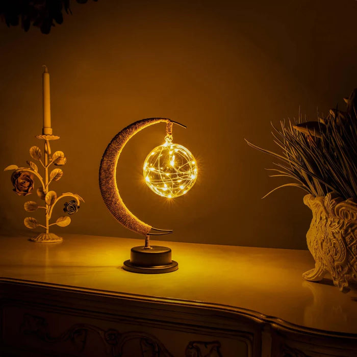 Lampe Lune Enchantée | Éclairage Magique et Décoratif