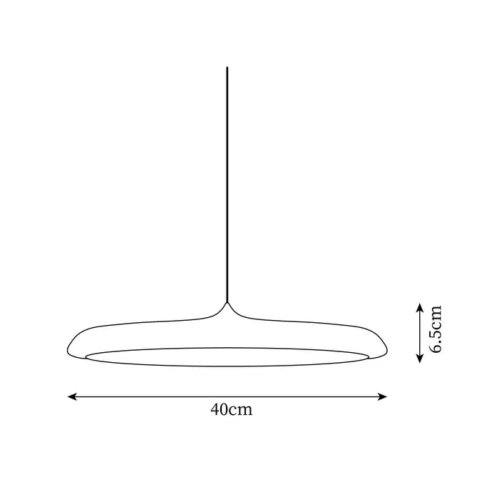 Plafonnier Suspendu Minimaliste