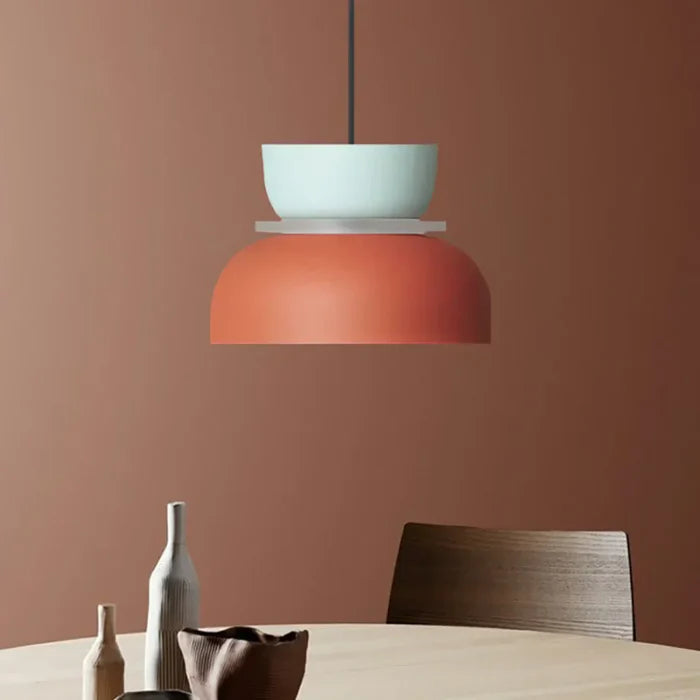 Lampe Suspendue Nordique Dulcy | Éclairage Color Block Moderne