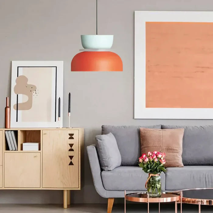 Lampe Suspendue Nordique Dulcy | Éclairage Color Block Moderne