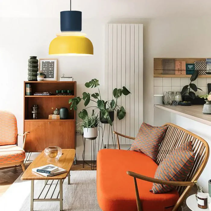 Lampe Suspendue Nordique Dulcy | Éclairage Color Block Moderne