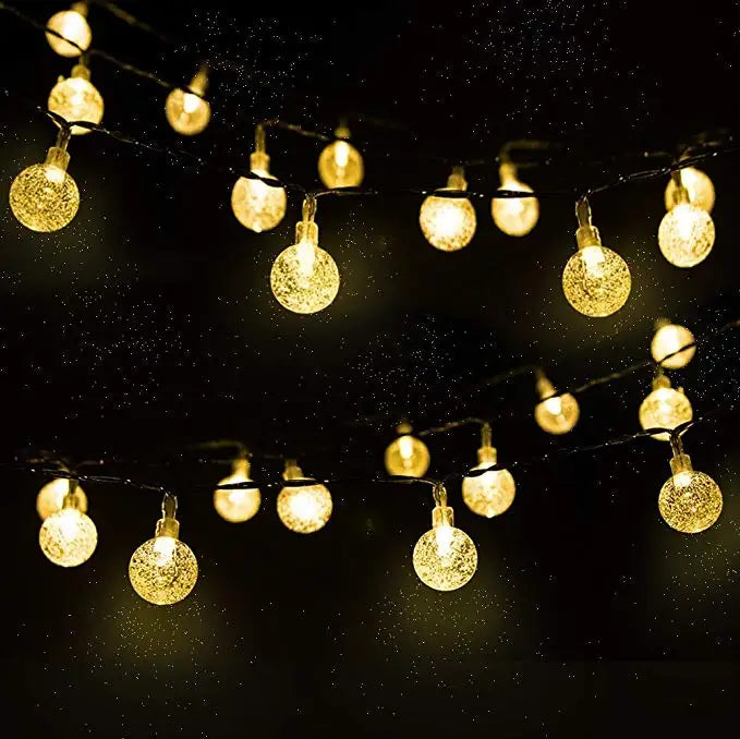 Lumières scintillantes solaires
