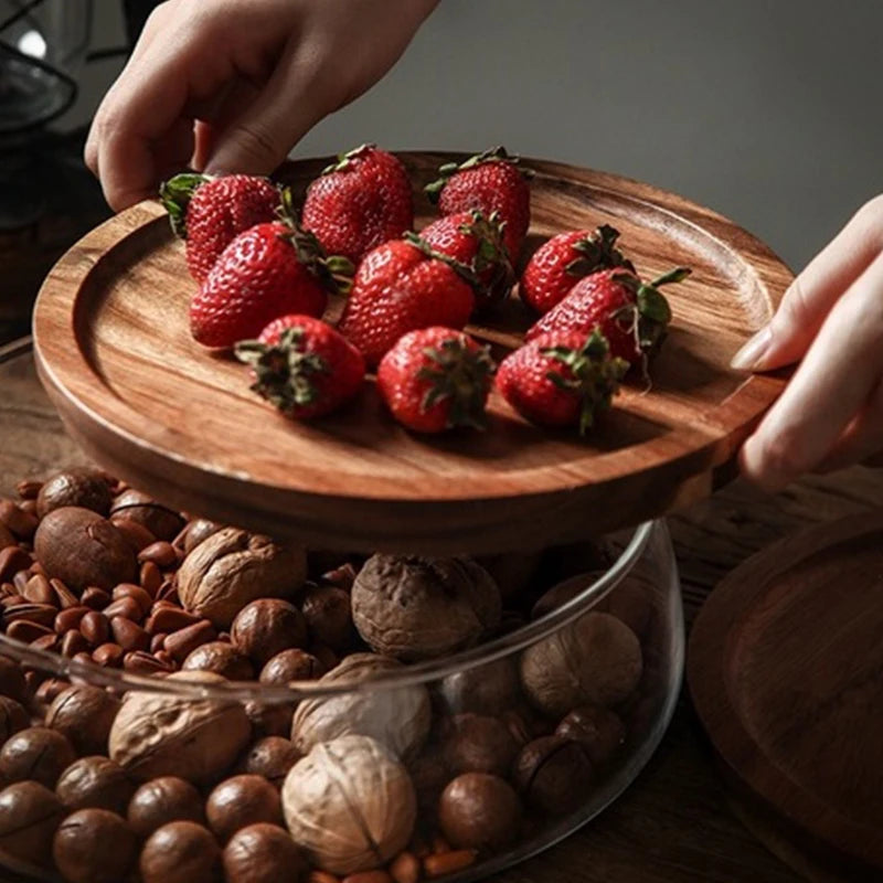 Contenant alimentaire en bois