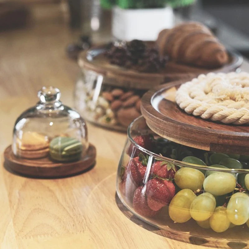 Contenant alimentaire en bois
