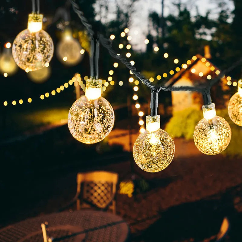 Lumières scintillantes solaires