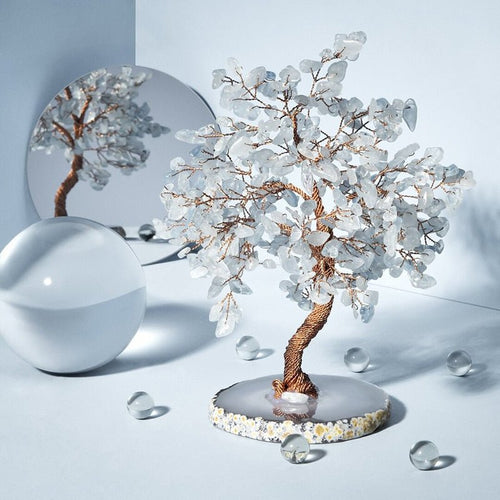 Arbre en Pierre d'Aigue-Marine