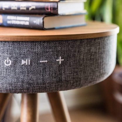 Table d'Enceintes Bluetooth avec Chargement Sans Fil