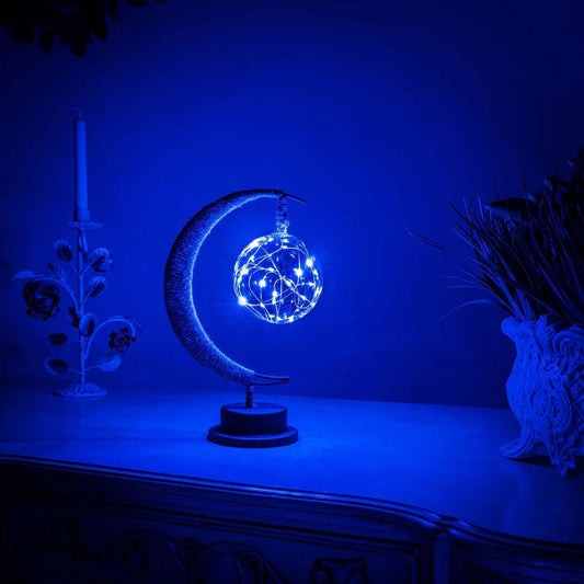 Lampe Lune Enchantée | Éclairage Magique et Décoratif