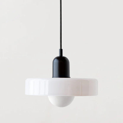 Lampe Suspendue Bauhaus en Verre Coloré – Suspension Design Moderne pour Intérieur Élégant