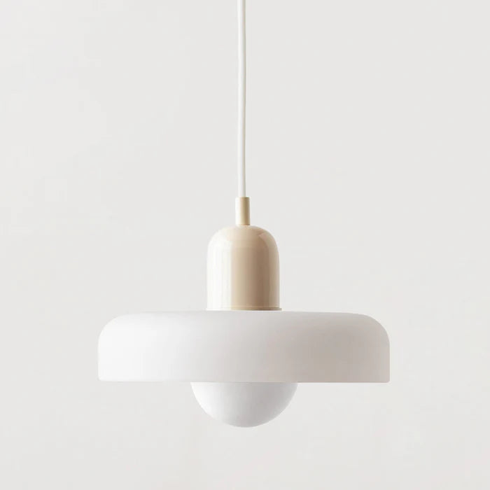 Lampe Suspendue Bauhaus en Verre Coloré – Suspension Design Moderne pour Intérieur Élégant