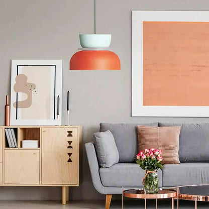Lampe Suspendue Nordique Dulcy | Éclairage Color Block Moderne