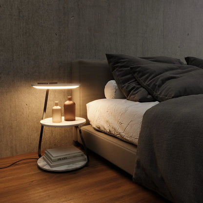 Table LED avec Recharge Sans Fil